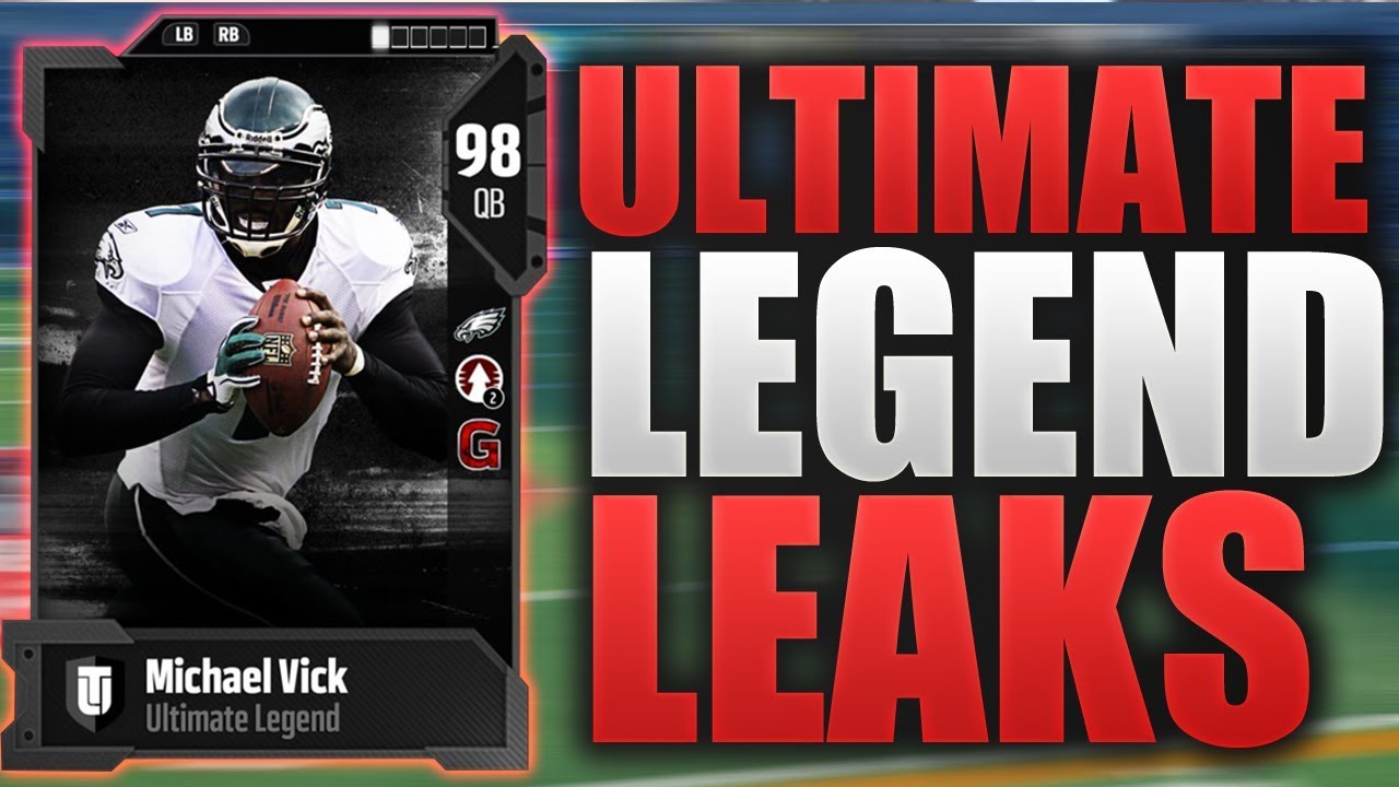 ULTIMATE LEGENDS LEAKED | NEW MIKE VICK LEAK | Madden 18 Legends Leaked