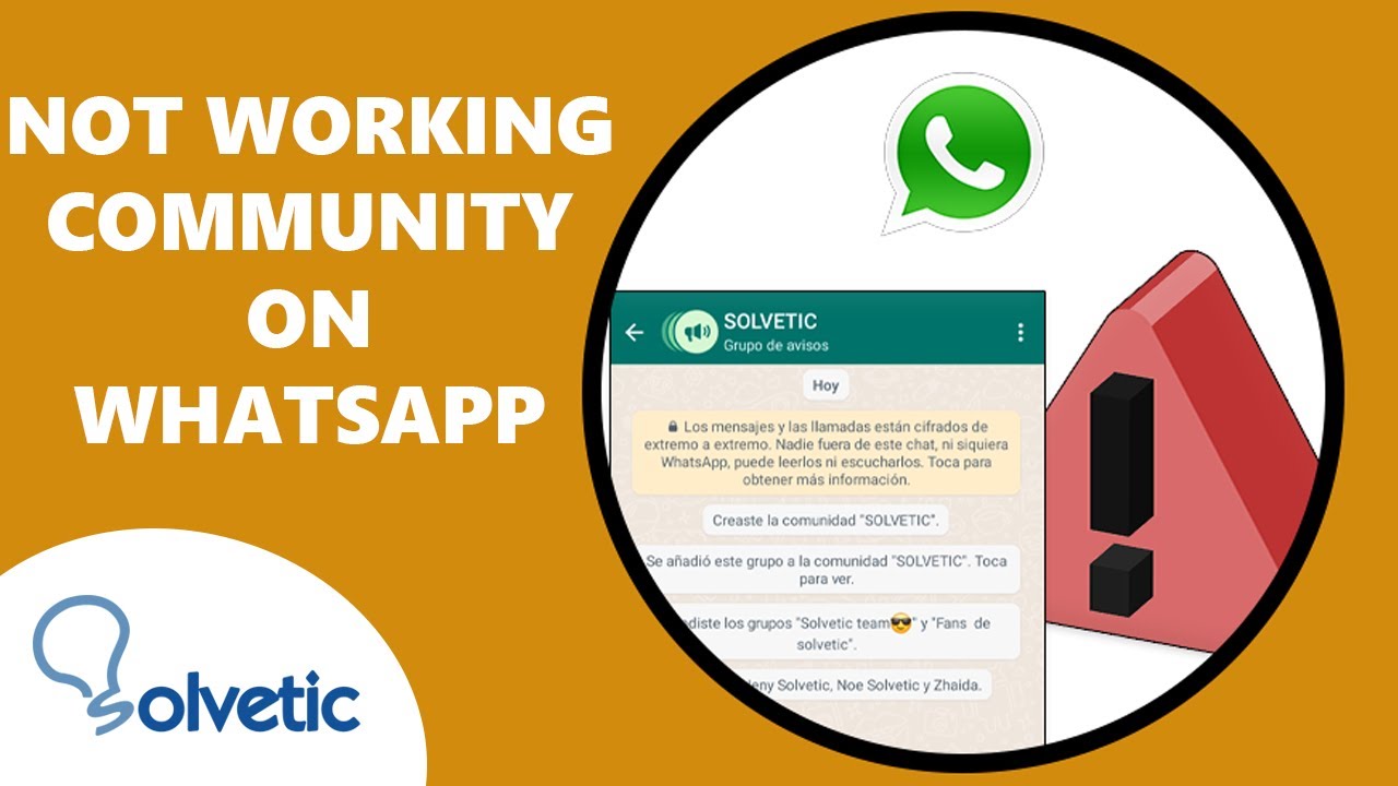 ❌  Not Working Community on WhatsApp ✅ FIX