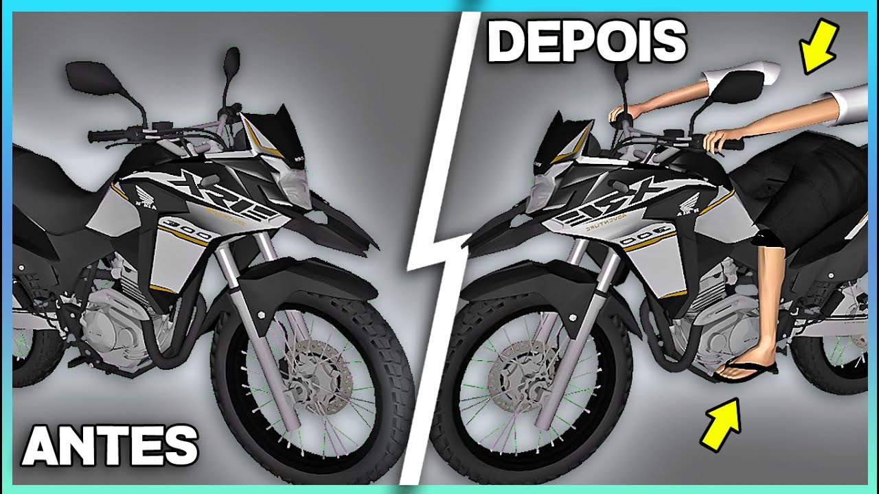 TUTORIAL DE COMO COLOCAR BRAÇO E PERNA NA MOTO NO ZMODELER 🔥