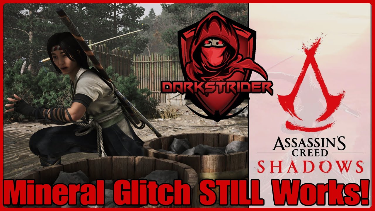 Assassin's Creed Shadows- Mineral Glitch STILL Works!