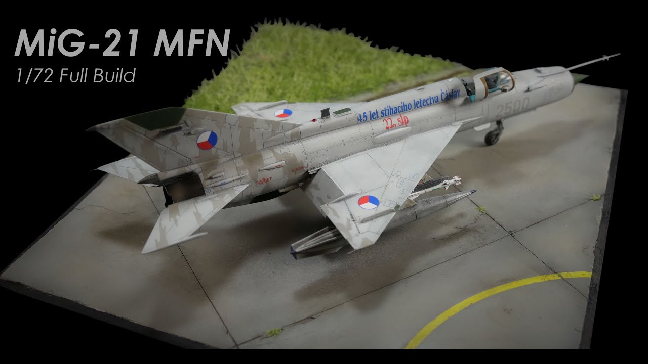 МиГ-21 МФН — Модель Эдуарда 1/72