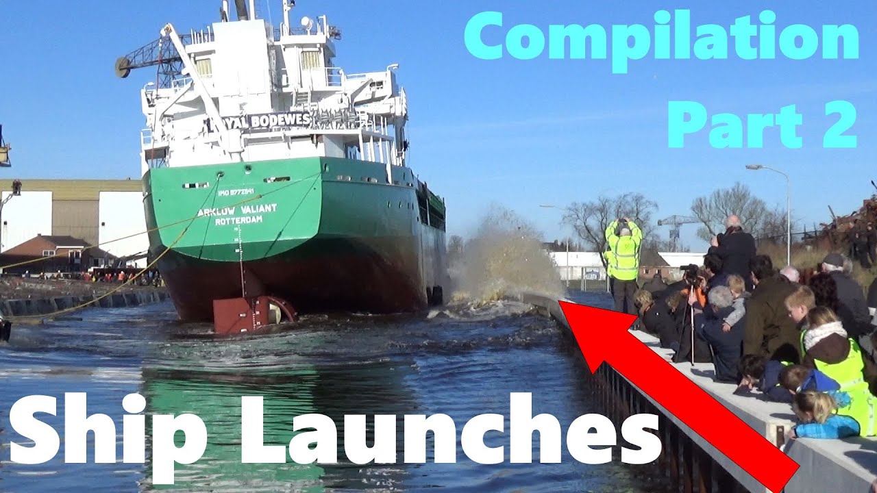 SPLASH! 2 - More Spectacular Ship Launches (Compilation 2025)