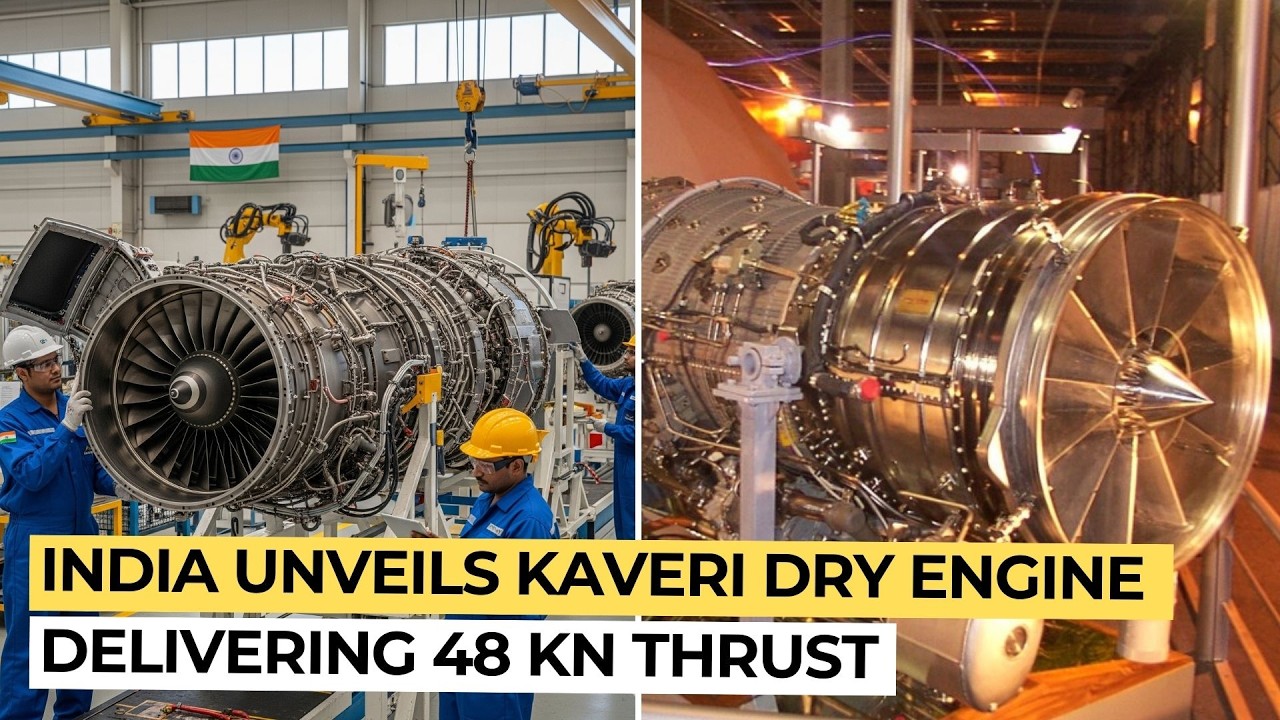 Индийский двигатель сухого сгорания Kaveri достиг отметки в 48 кН #KAVERI #eNGINE