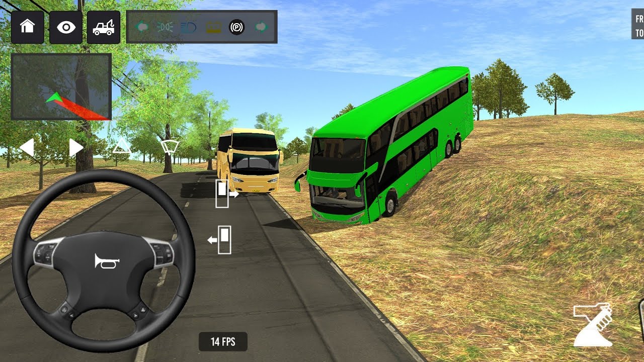 😍Bus Simulator: 3D Bus Games:Bus Simulator ll🔥 new euro coach ll NEW BUS SIMULATOR INDONESIA  #games