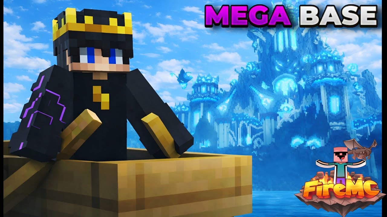 🔥 I Built an ILLEGAL Secret Base in FIRE MC! 😱 (No One Found It)