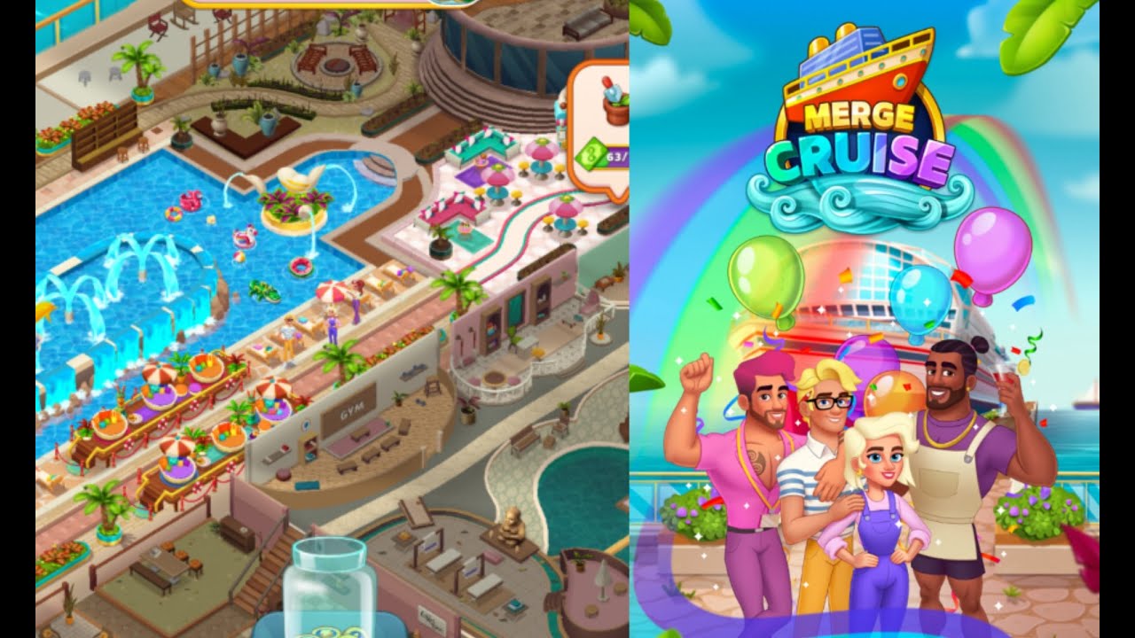 Merge Cruise: Mystery Puzzle | Level 3-5 Part 2 🛳⛴️