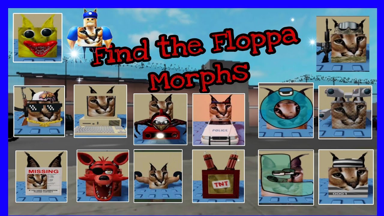 [New] Prison map. find the floppa morphs. Desbloqueamos a todos los floppas, charlie, police floppa