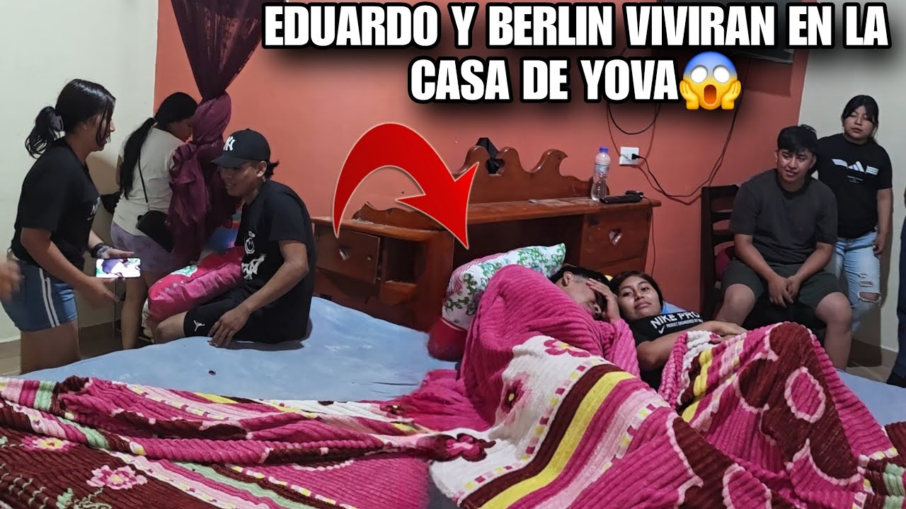 YOVA Le Da Posada A EDUARDO Y BERLIN‼️Se Quedarán A Vivir Aqui Para Siempre😱Nunca Imaginaron Esto🤰