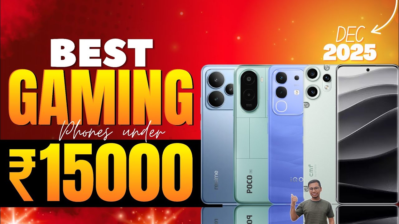 ₹15000 Me Best Gaming Phones 🔥 Pubg/Free Fire 120FPS Performance Test