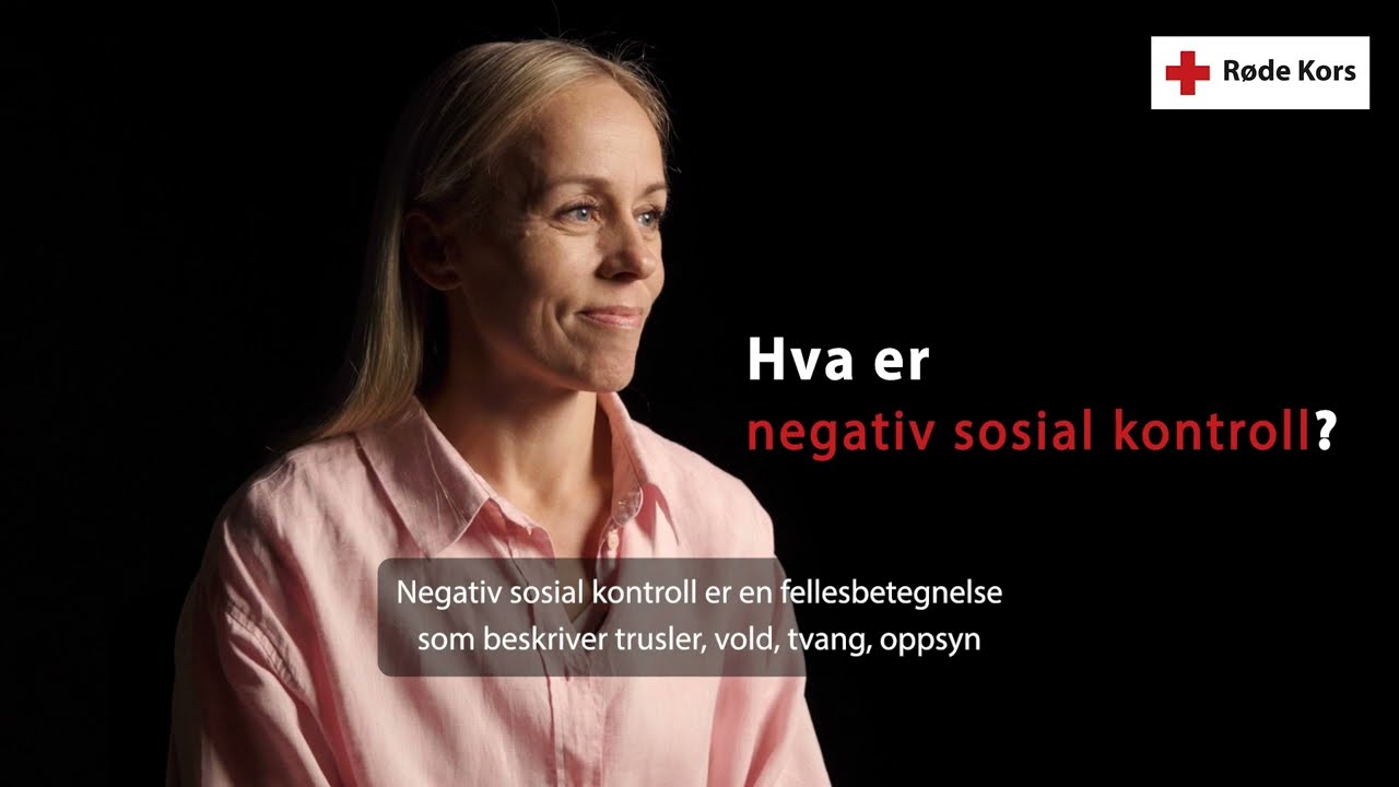 Frihet til å være deg - Røde Kors-telefonen om negativ sosial kontroll og æresrelatert vold