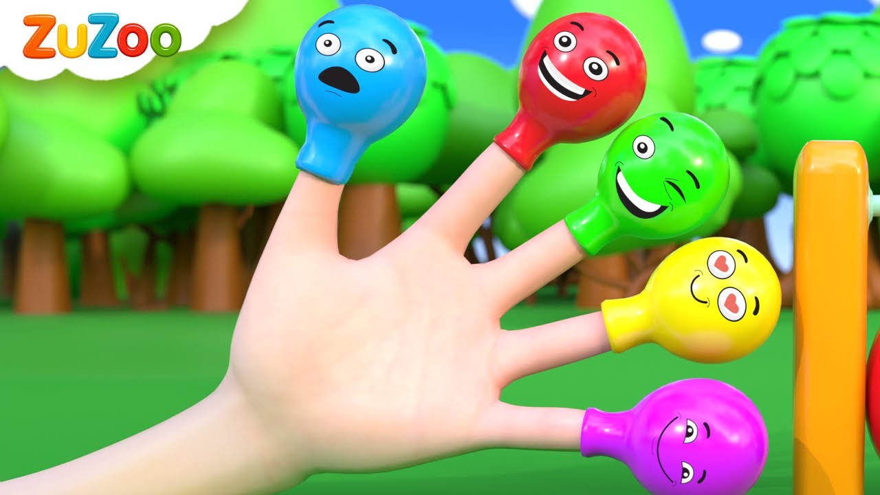 La Familia Dedo | Canciones Infantiles | ZuZoo en Español