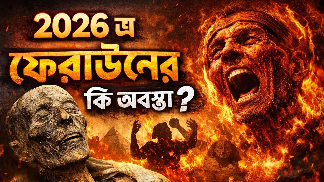 ২০২৬ এ ফেরাউনের কি অবস্থা? | আজও কি সে শাস্তি ভোগ করছে? | ইসলামের দৃষ্টিতে সত্য | new Islamic Golpo 