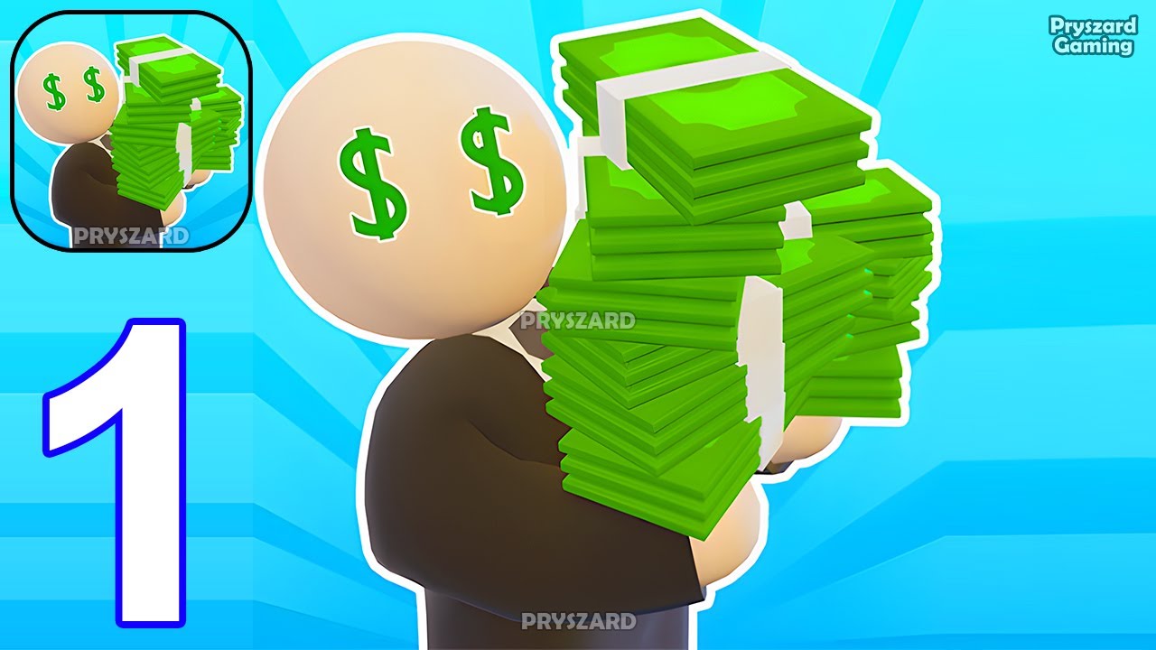 Stickman Bank Manager - Gameplay Walkthrough Part 1 Stick Bank Manager Job - Android Gameplay