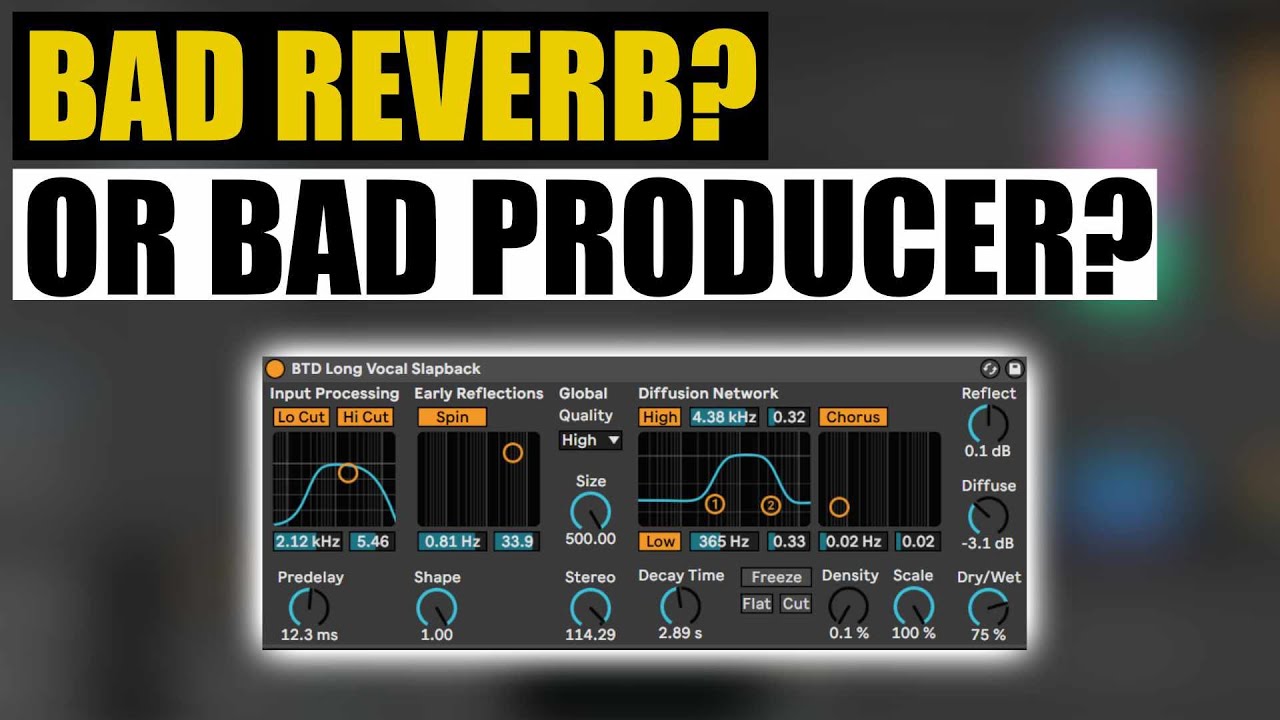 Is the Ableton Stock Reverb really THAT bad??