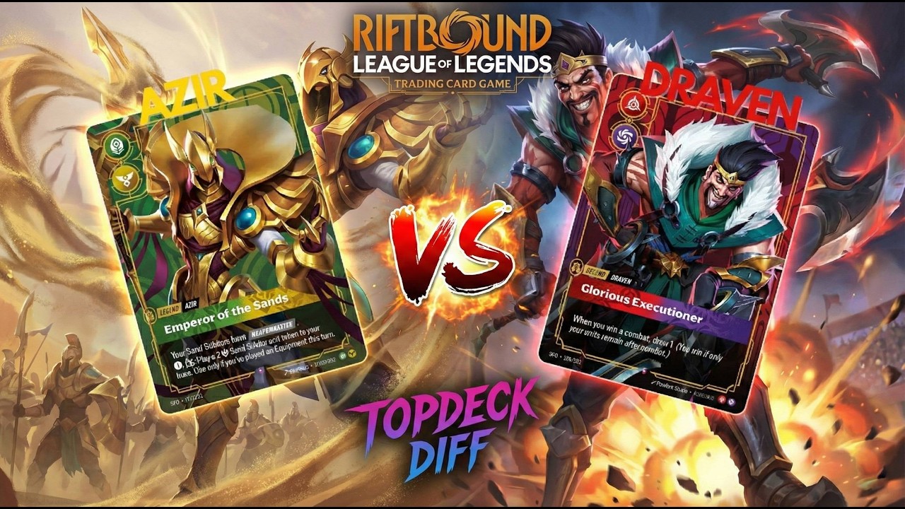 Azir vs Draven | Riftbound