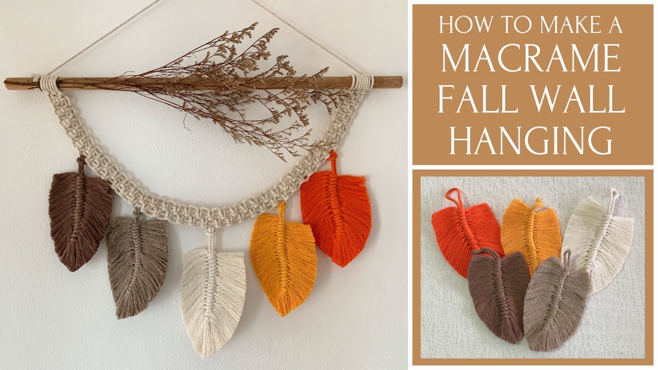 Macrame Fall Wall Hanging | SilentKnot | Macrame Tutorial
