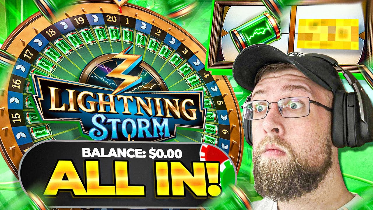 I HIT A BATTERY CHARGER ON MY ALL IN BET ON LIGHTNING STORM!