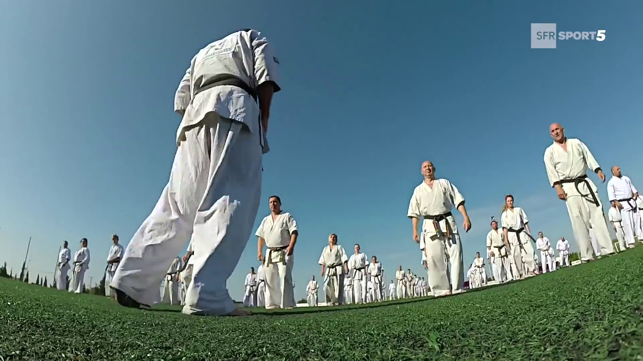 KARATE KYOKUSHINKAI AVEC ALEJANDRO NAVARRO ET DJEMA BELKHODJA