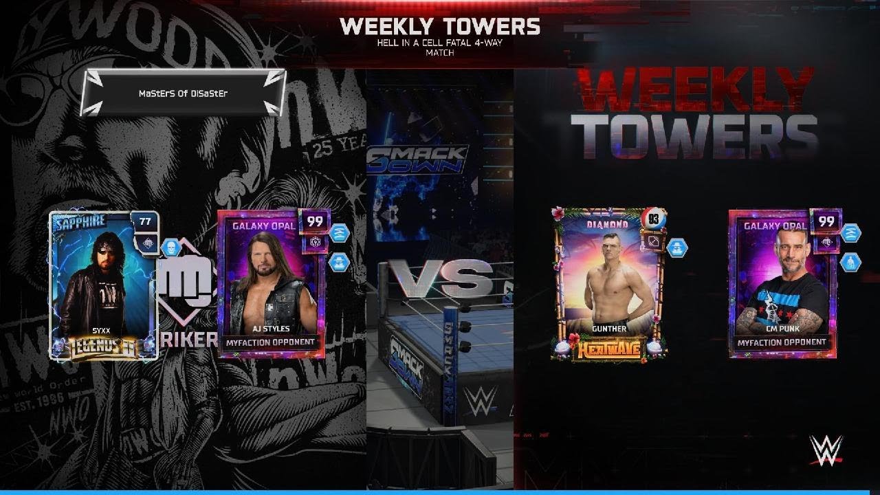 WWE 2K25 HELL IN A CELL FATAL 4 WAY MATCH!! SYXX 🆚 AJ STYLES 🆚 GUNTHER 🆚 CM PUNK!!!