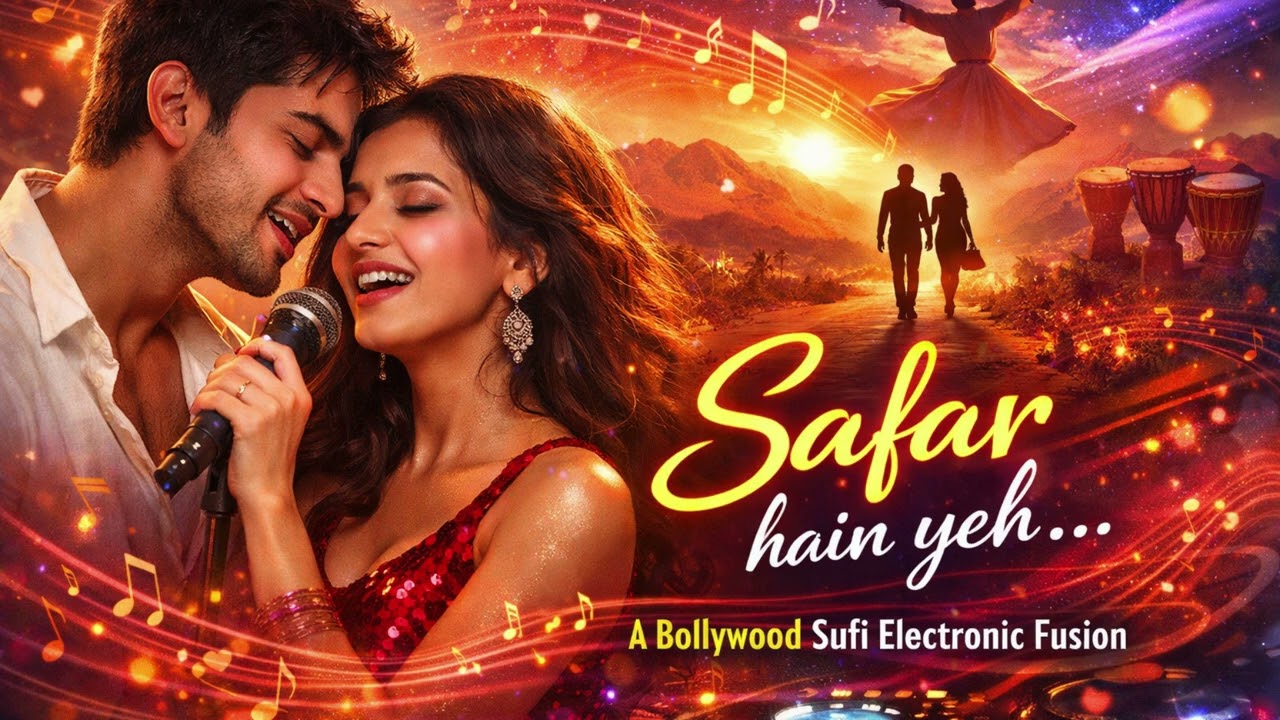 Safar hain yeh | Bollywood Sufi Electronic Fusion| Hindi Romantic Song| Love at First Sight| Melody