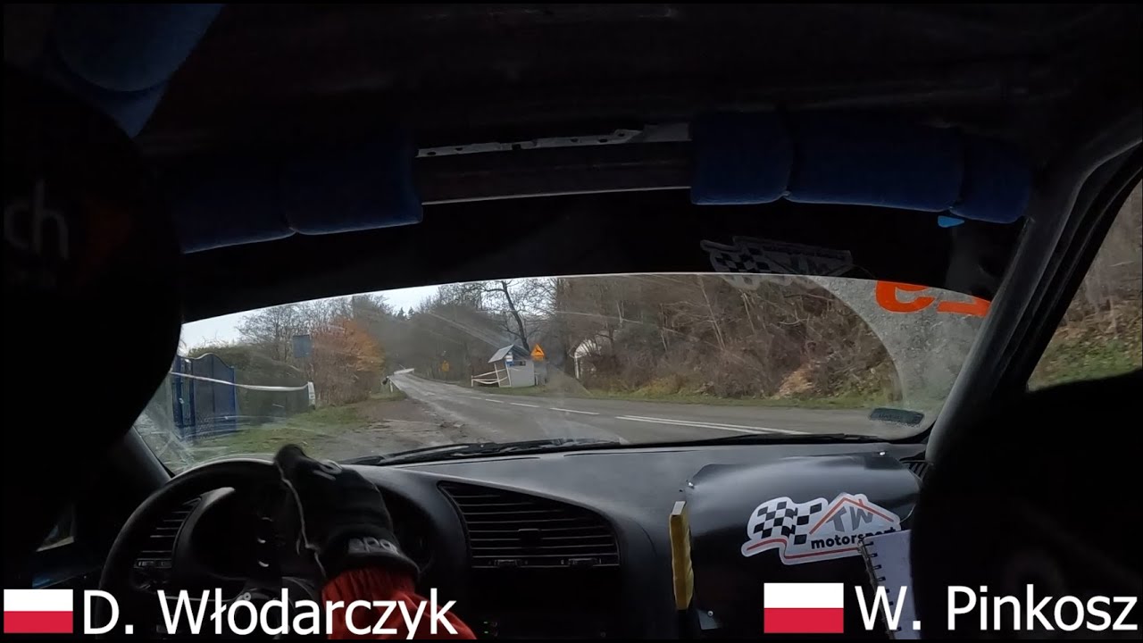 MET-BUD 10 Rajd Wikinga OS4 Srebrna Góra-Jodłownik Dawid Włodarczyk/Wojtek Pinkosz BMW E36