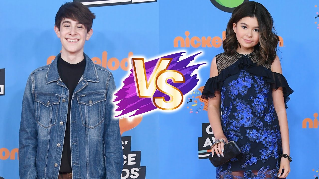 Addison Riecke (Nora Thunderman) VS Diego Velazquez (Billy Thunderman) Transformation 🌟 2023