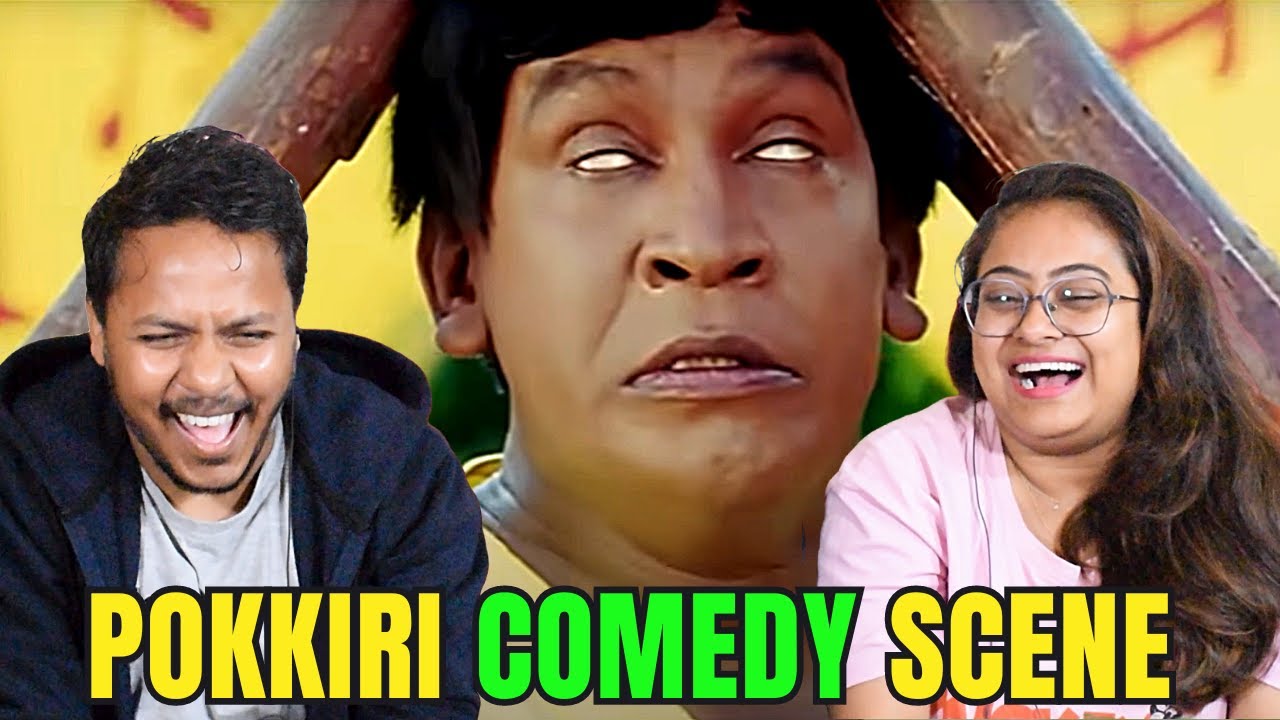 Pokkiri Full Movie Comedy REACTION | Part 1