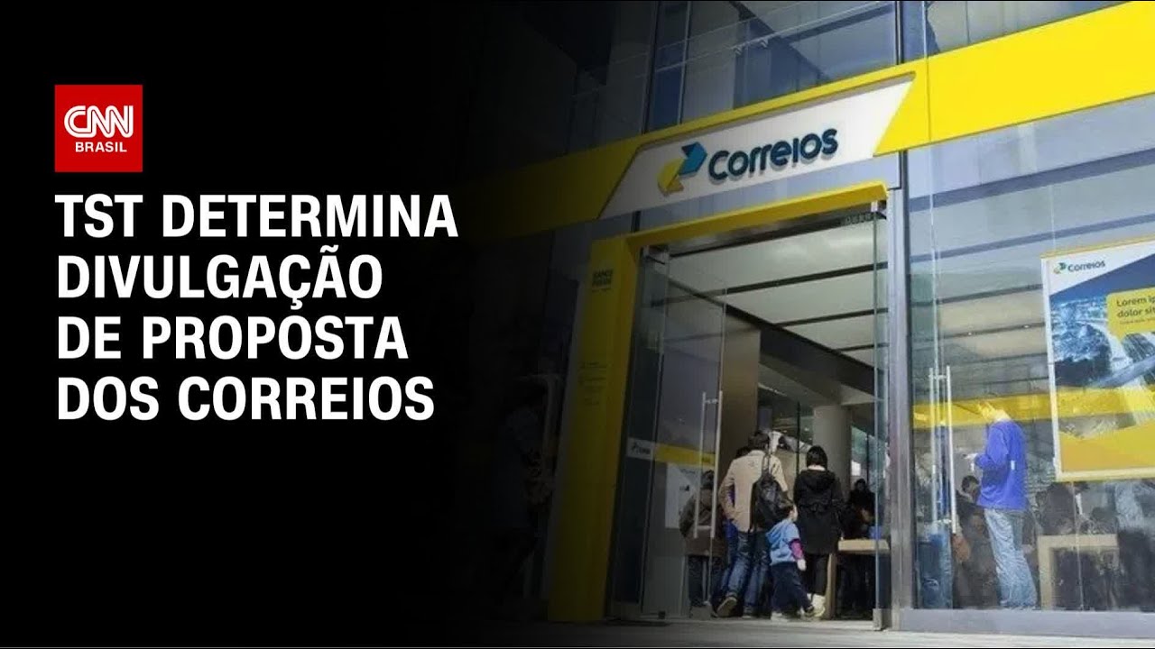 TST determina divulga&ccedil;&atilde;o de proposta para mediar greve dos Correios | LIVE CNN