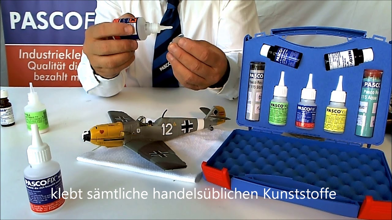 Anwendungsvideo PASCO FIX Super Hochleistungs Sekundenkleber für fast alle Materialien.