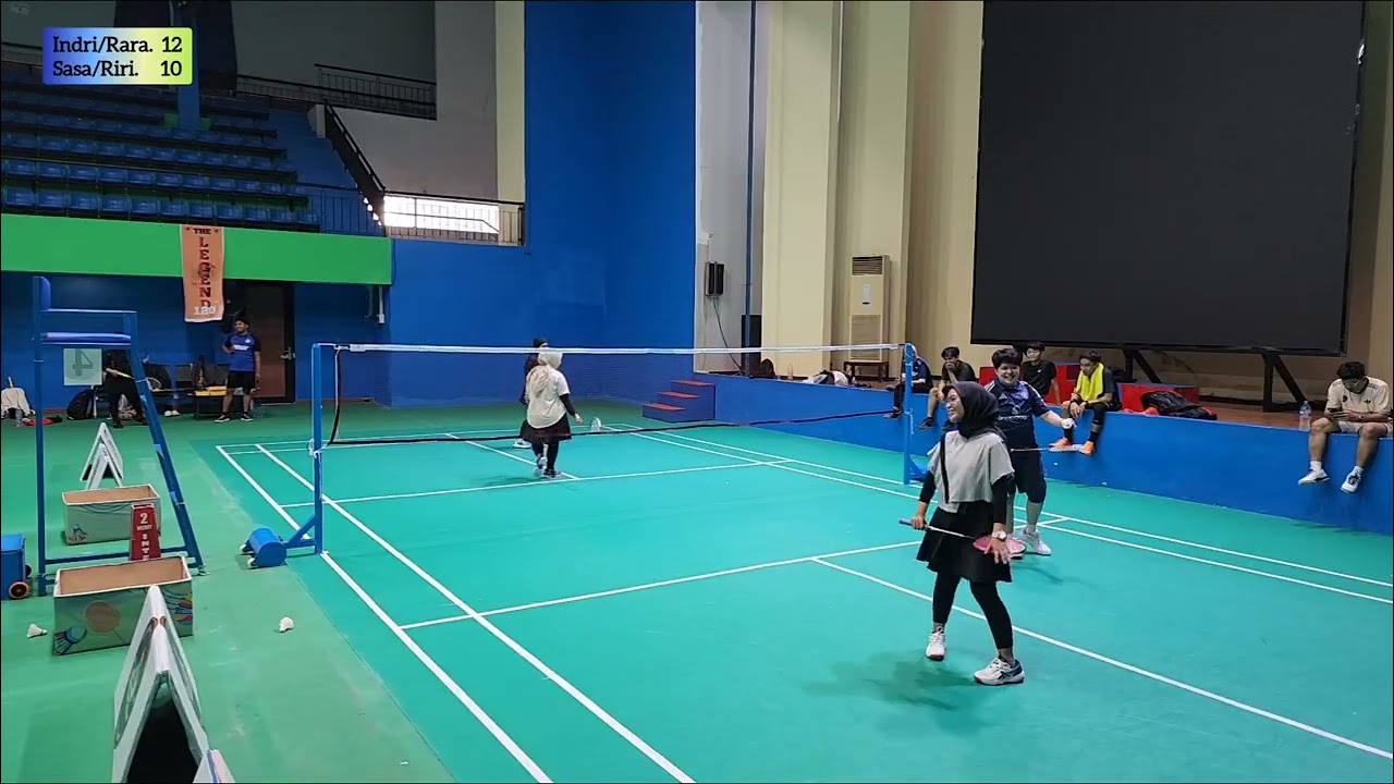 [FAMILY SESI 34] Ganda Putri: Indri & Rara vs Sasa & Riri | Lapangan Poltekkes Tidung