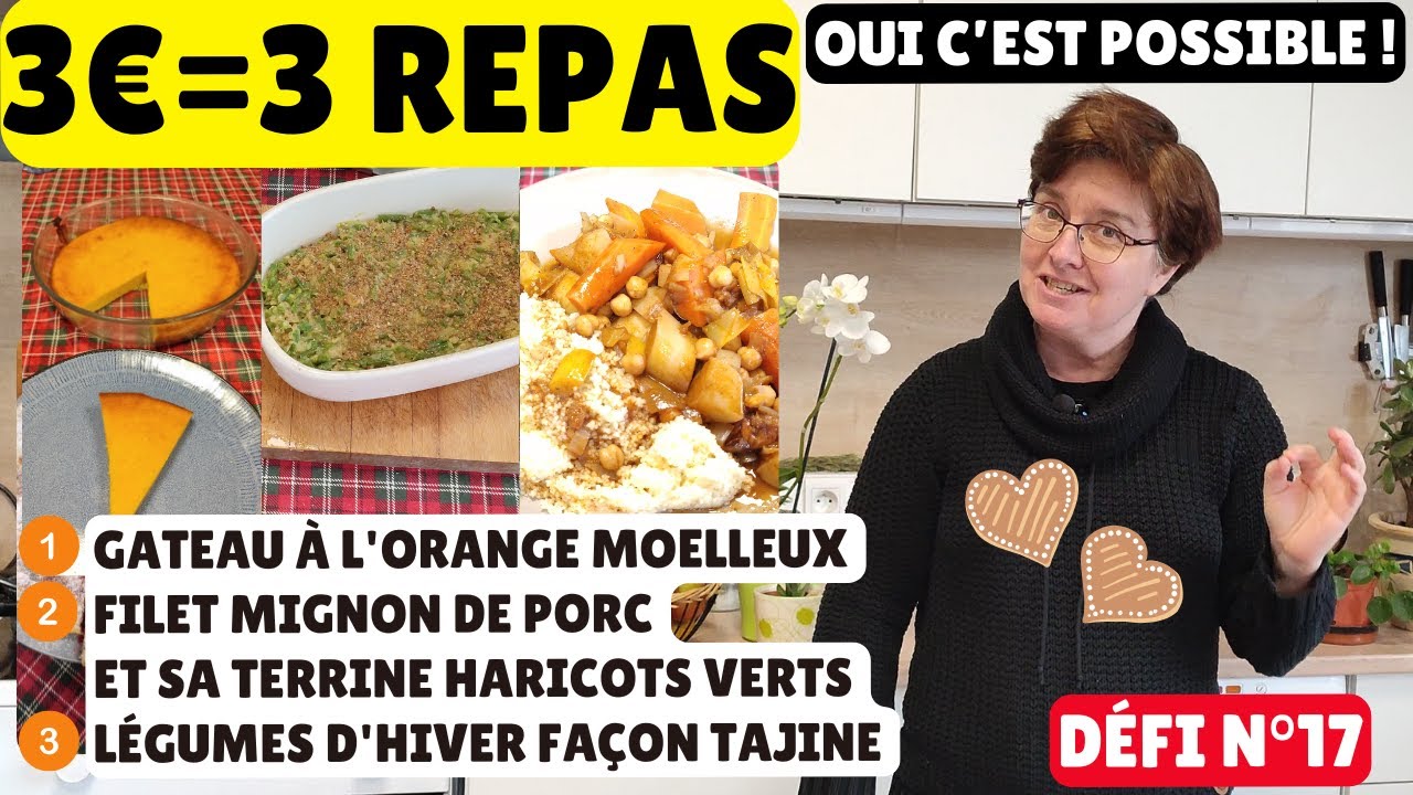👍1€ = 1 repas OUI c’est possible ! je vous partage mes recettes économiques et faciles | n°17😊