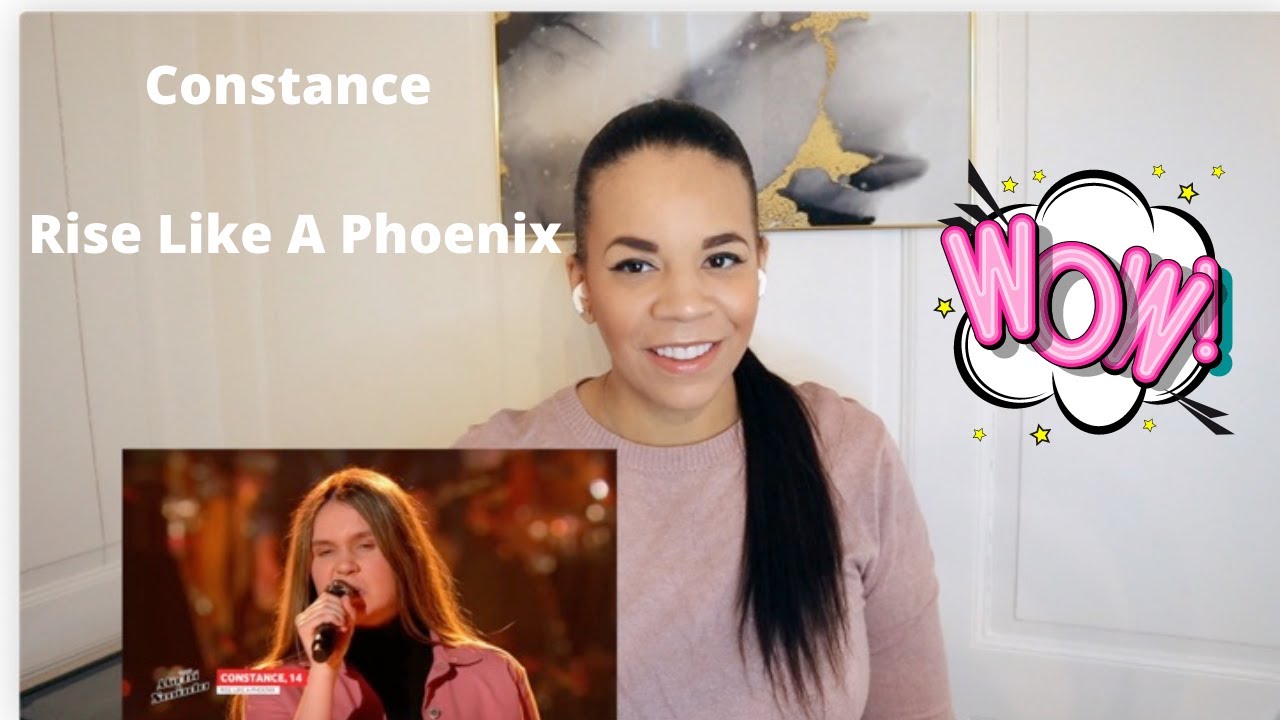 Gesangslehrerin reagiert auf Constance (Rise Like A Phoenix) | The Voice Kids 2021 | Sing-Offs