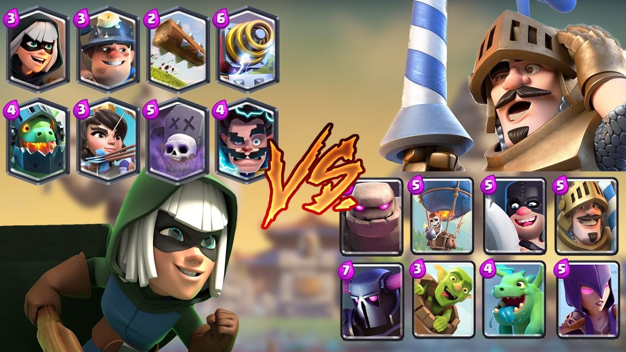 Legendaries vs Epic | Clash Royale Challenge