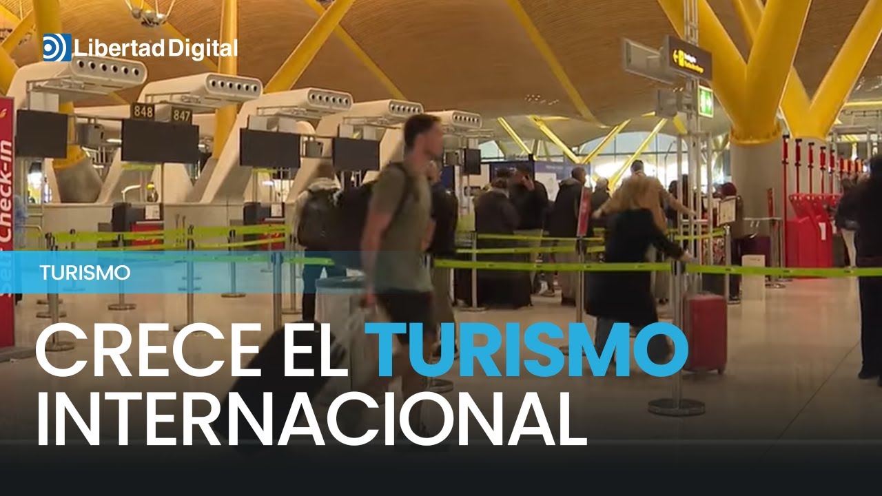 Crece el turismo internacional en Espa&ntilde;a