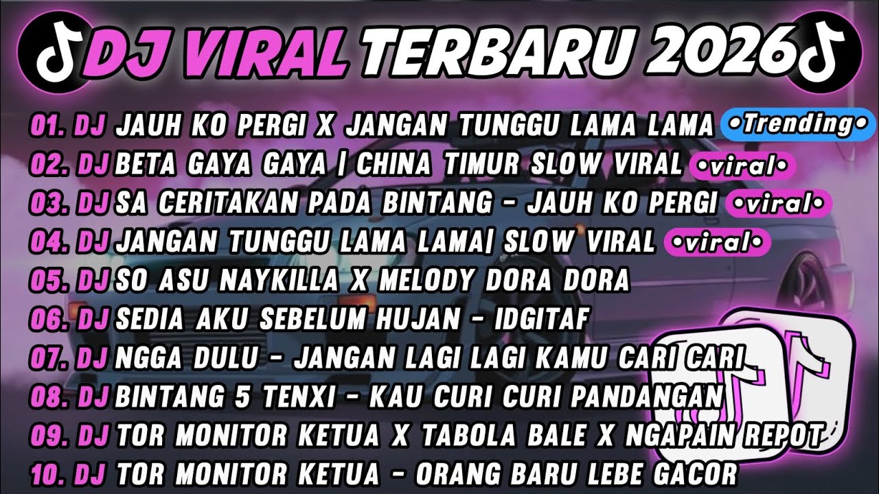 DJ TIKTOK TERBARU 2025🎵DJ JAUH KO PERGI X JANGAN TUNGGU LAMA LAMA🎵DJ BETA GAYA GAYA | CHINA TIMUR 