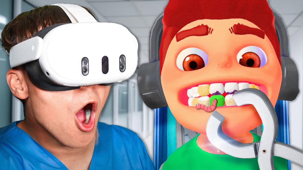 Ein TAG als VR ZAHNARZT?! - Titans Clinic VR