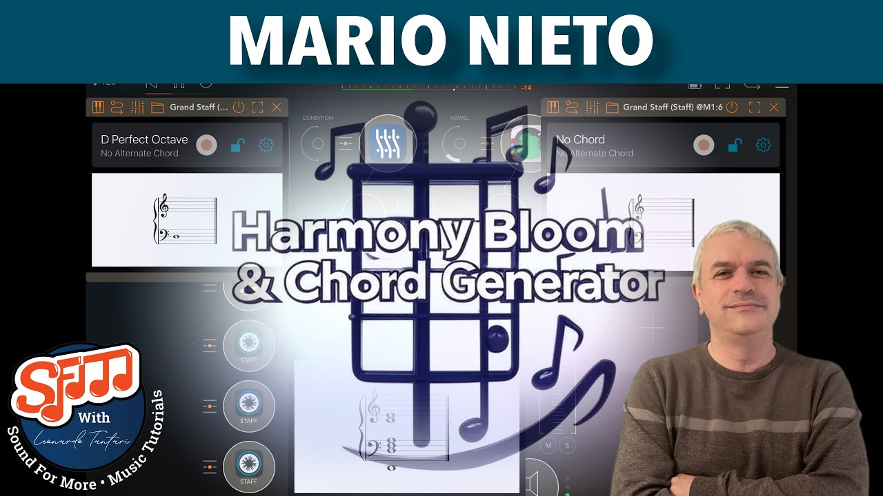 iOS Chord Generator and Harmony Bloom AUv3 - Tutorial 2: An arpeggiator? 🔥