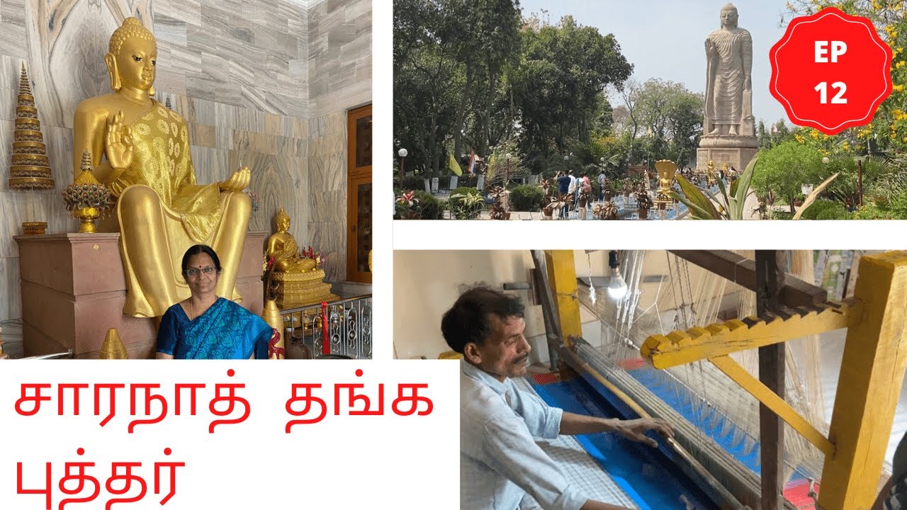 காசி பட்டுசேலை ஷாப்பிங் / சாரநாத் - புத்தர் தன் முதல் போதனையான தர்மம் போதித்த இடம் பார்க்கலாம் வாங்க