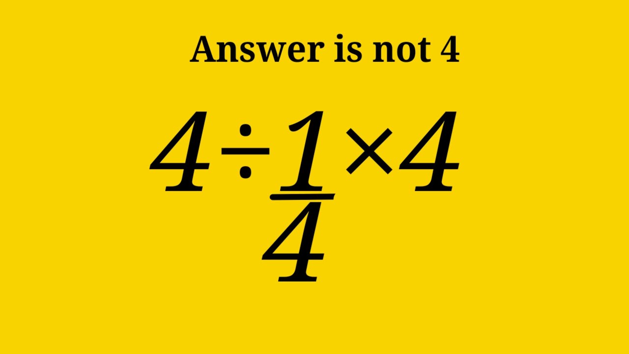 98% Get this wrong!