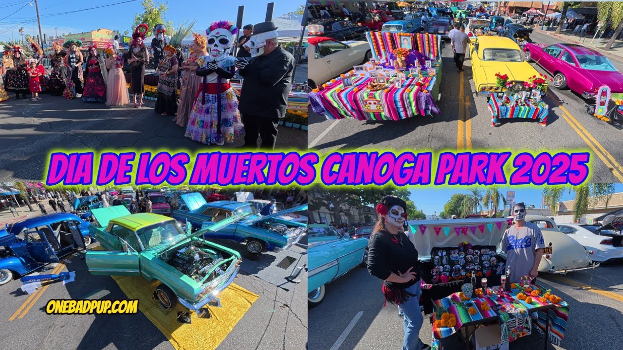 Dia De Los Muertos Car Show and Festival Canoga Park 2025