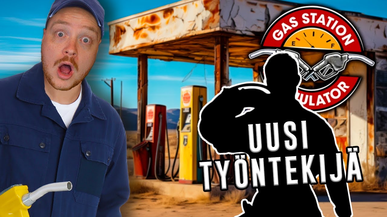 Kovaa työtä, että saadaan henkilökuntaa! - Gas Station Simulator #3