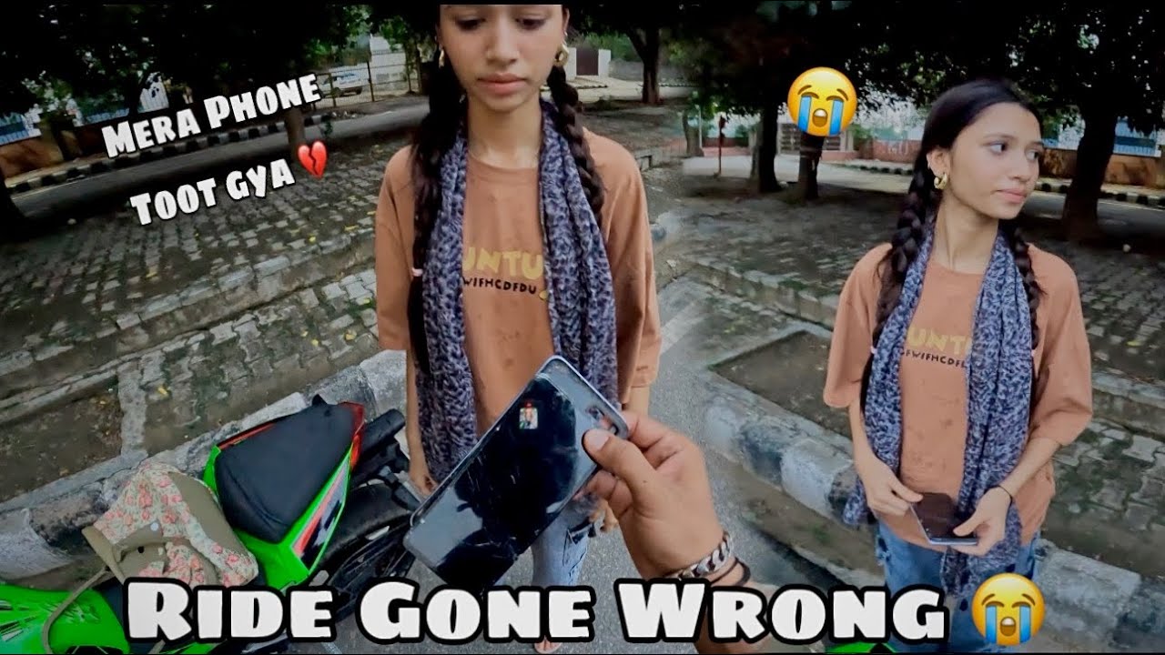 Naina Ka iPhone 16 Toot Gya 💔 Rone Lagi 😭 || Speed Riding Always Unsafe 🙏🏻 | Ayaan Shaikh