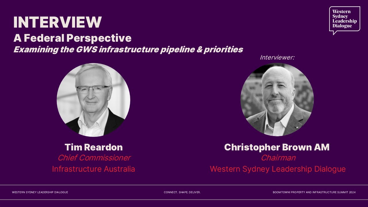 Boomtown! Property & Infrastructure Summit 2024: Interview: A Federal Perspective