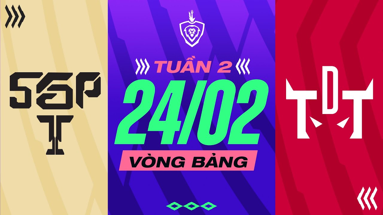 SAIGON PHANTOM VS TDT ESPORTS: THỊ UY SỨC MẠNH I ĐTDV M&Ugrave;A XU&Acirc;N 2023 I NG&Agrave;Y 24/02