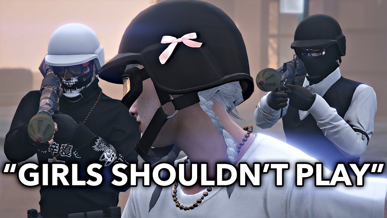TRYHARDS Regret Jumping A Girl GTA 5 Online 🎀