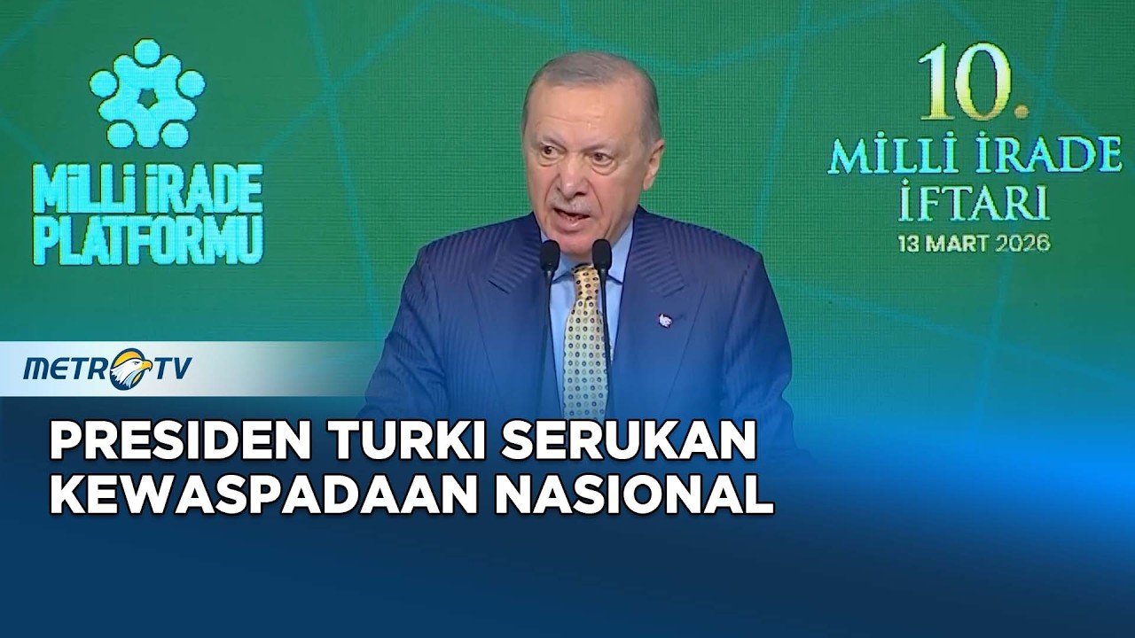Erdogan Tegaskan Turki Waspada Konflik Iran