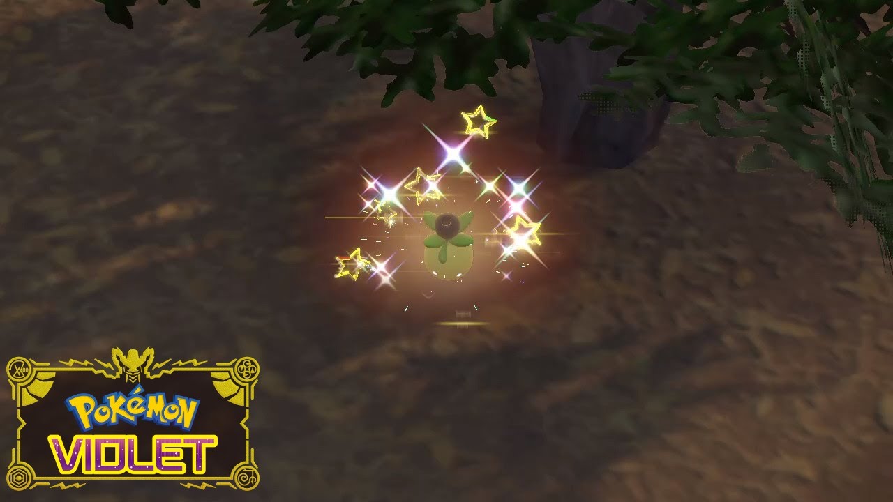 Shiny Smoliv in Pok&eacute;mon Scarlet/Violet