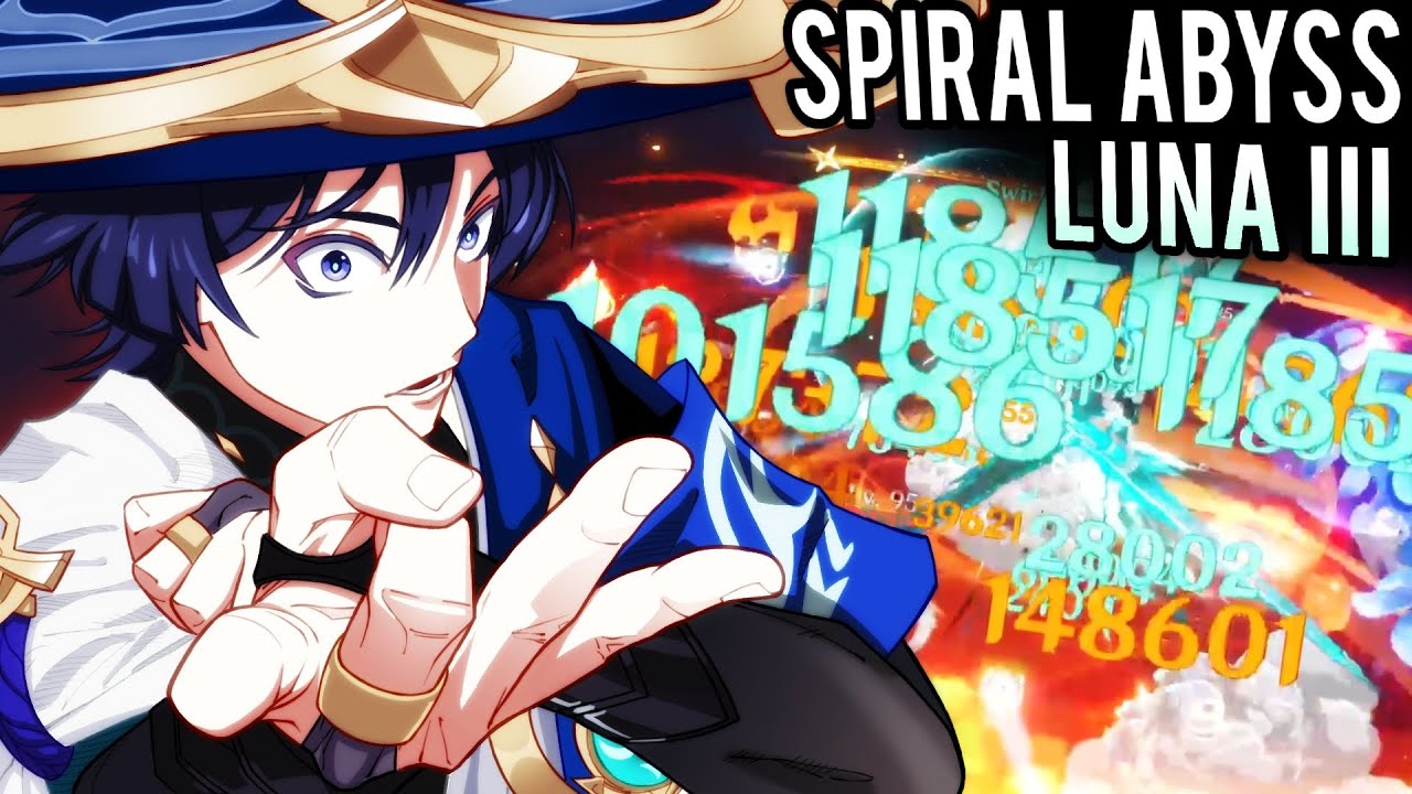C6 R5 Wanderer Luna III Spiral Abyss Speedrun [Genshin Impact 6.2]
