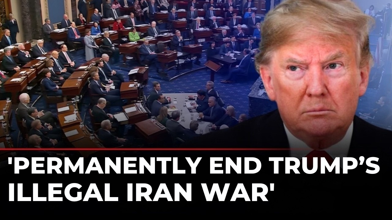 US Congress LIVE: Lawmaker Forces Trump To Reality On 'Illegal Iran War' | Democrats vs GOP