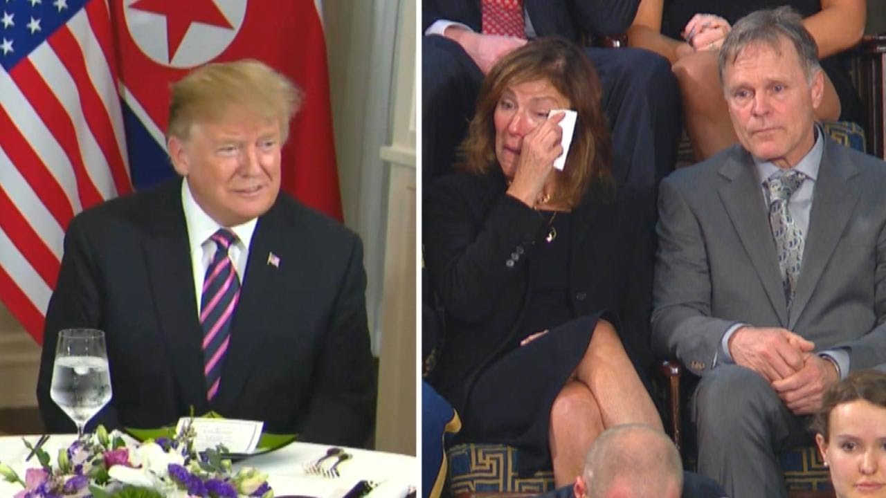 Otto Warmbier’s Parents Outraged With President Trump’s Remarks